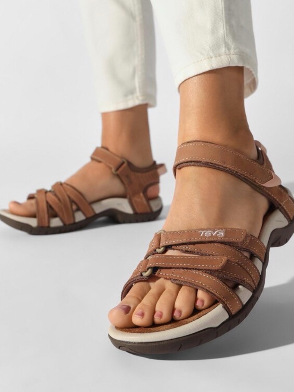 Teva Women's Brown Strappy Outdoor Sandals